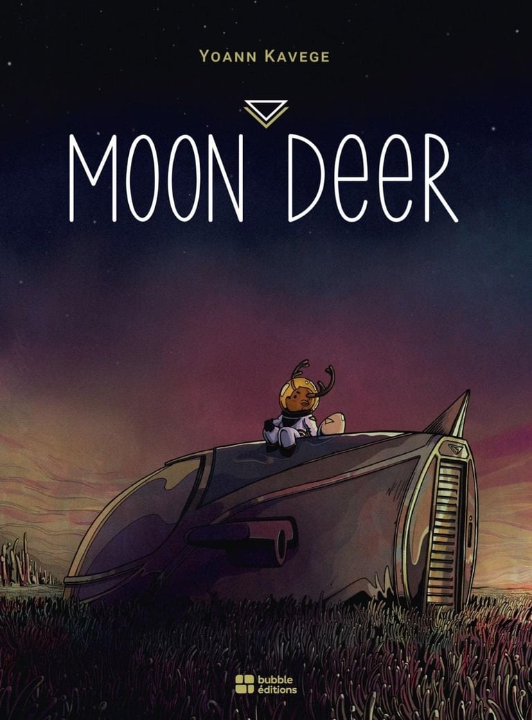 Première de couverture de la BD Moon deer