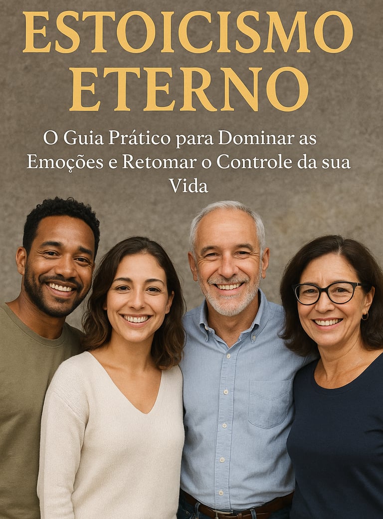 Estoicismo Eterno O Guia Prático para Dominar as Emoções e Retomar o Controle da Sua Vida