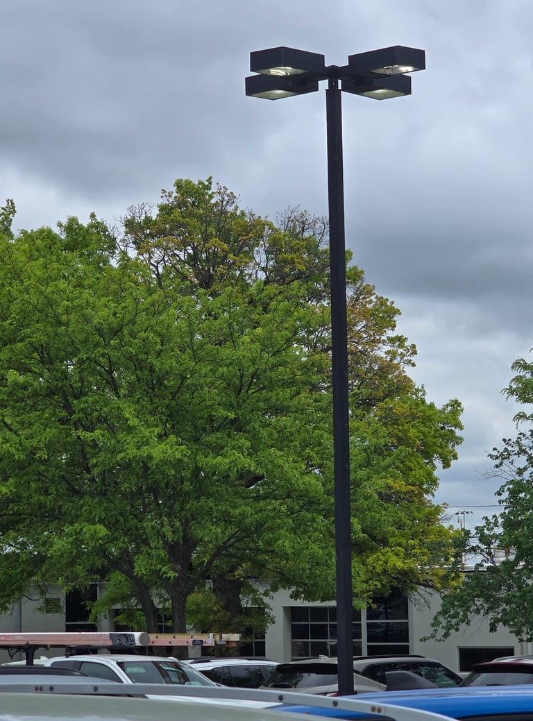 parking lot lights