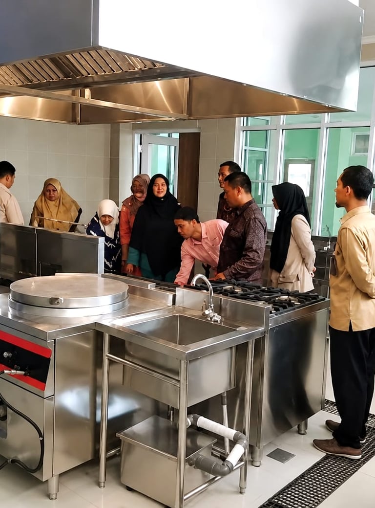 dapur stainless custom
