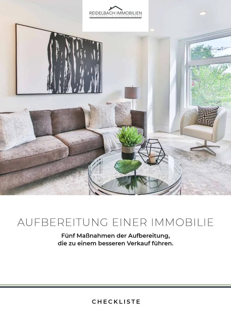 Aufbereitung der Immobilie – Tipps zur optimalen Präsentation – Reidelbach Immobilien Fürth