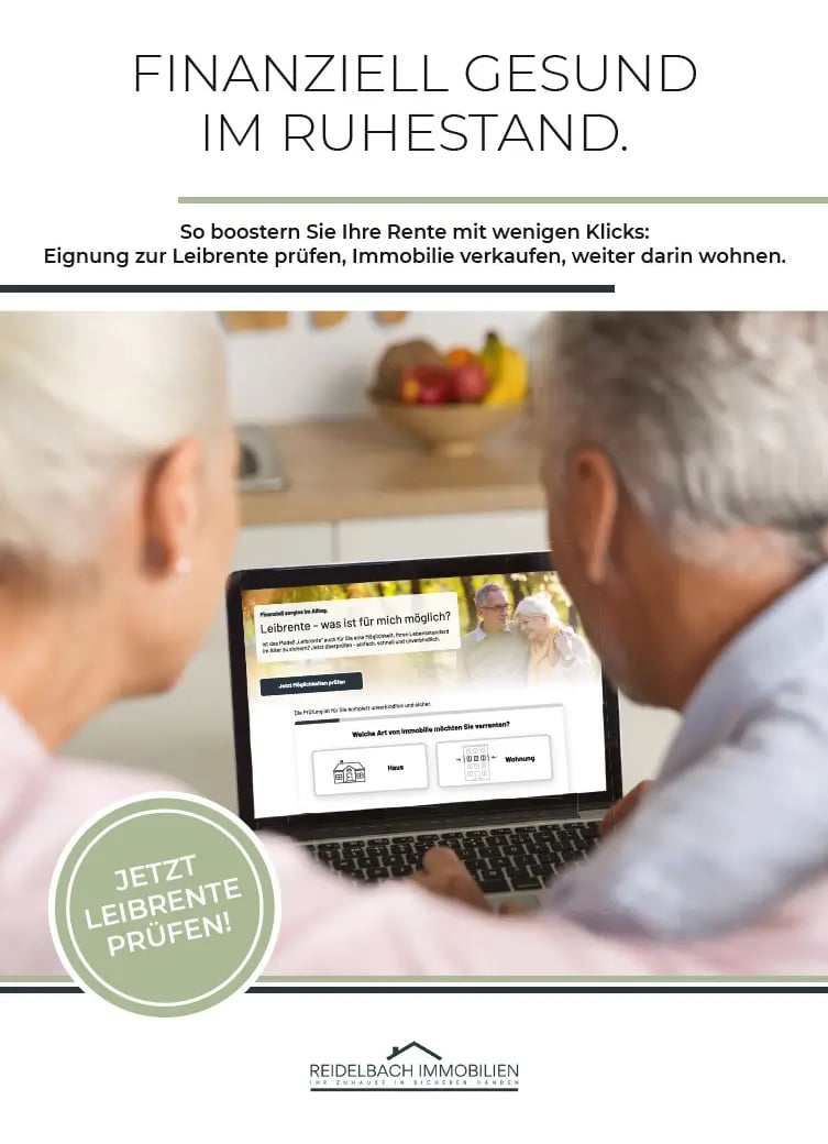 Ratgeber Leibrente – Immobilienverrentung einfach erklärt – Reidelbach Immobilien Fürth