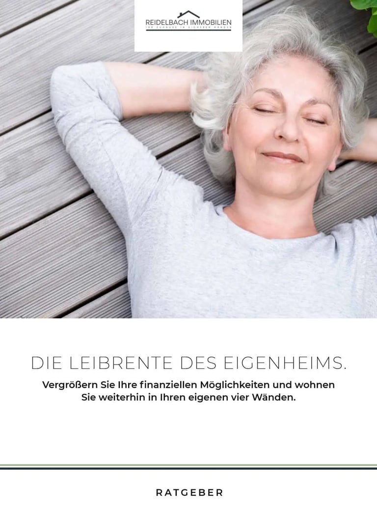 Ratgeber zur Leibrente für Immobilieneigentümer in Fürth – Reidelbach Immobilien