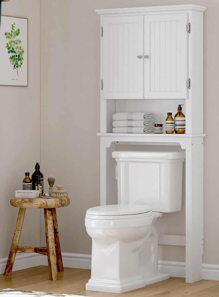 Over the Toilet Storage Shelf