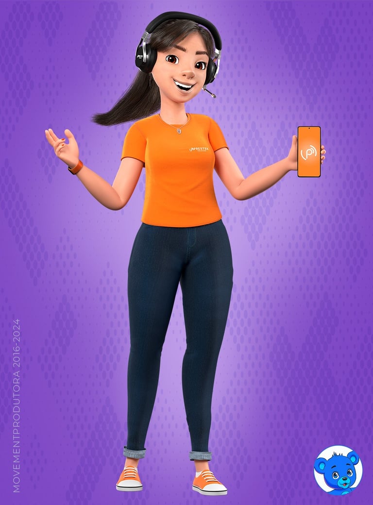 mascote 3d e personagem 3d