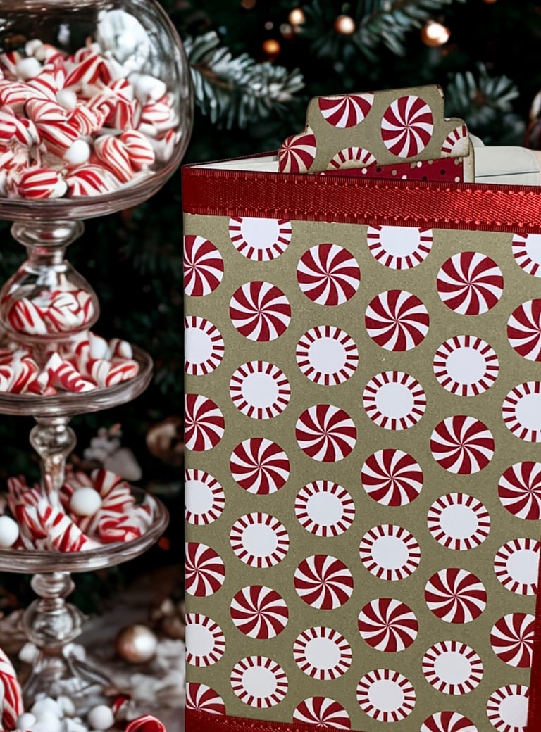 bookcandy themed covered note