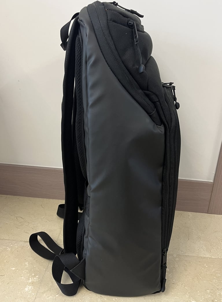Side View of backpack