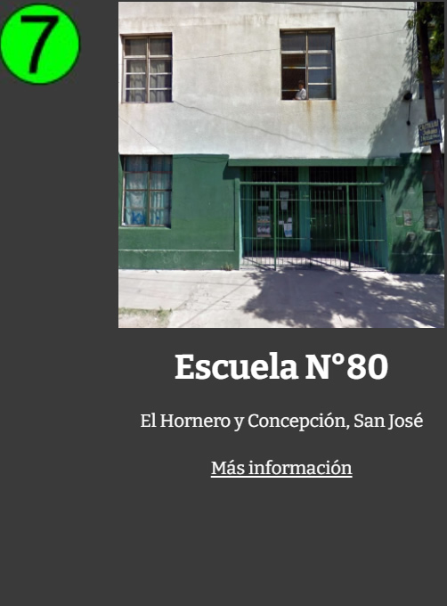 EP Escuela Primaria 80 San Jose Temperley