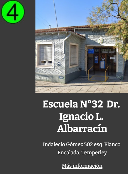 EP Escuela Primaria 32 Temperley