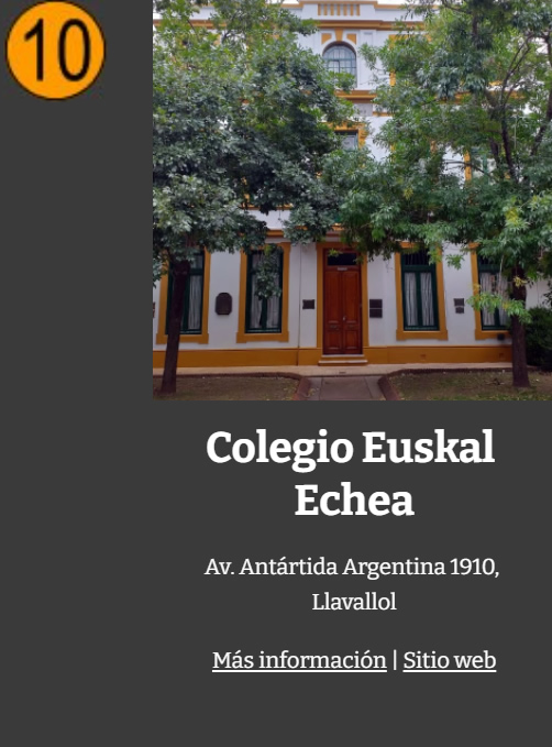 Colegio Euskal Echea Llavallol