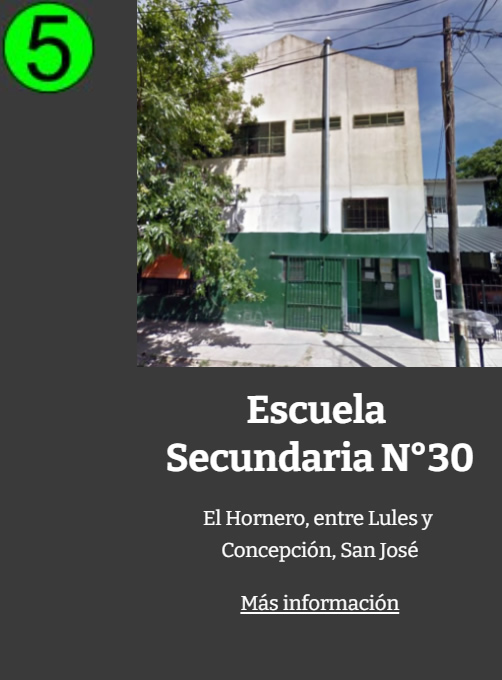 ES Escuela Secundaria 30 San Jose Temperley