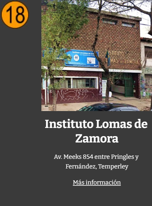 Secundario Instituto Lomas de Zamora Temperley