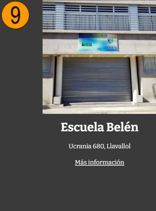 Jardin de Infantes Belén, Llavallol