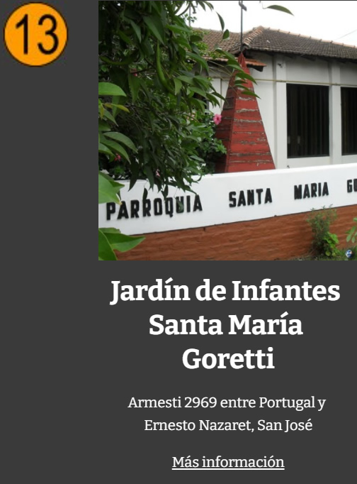 Jardin de Infantes Santa Maria Goretti San Jose Temperley