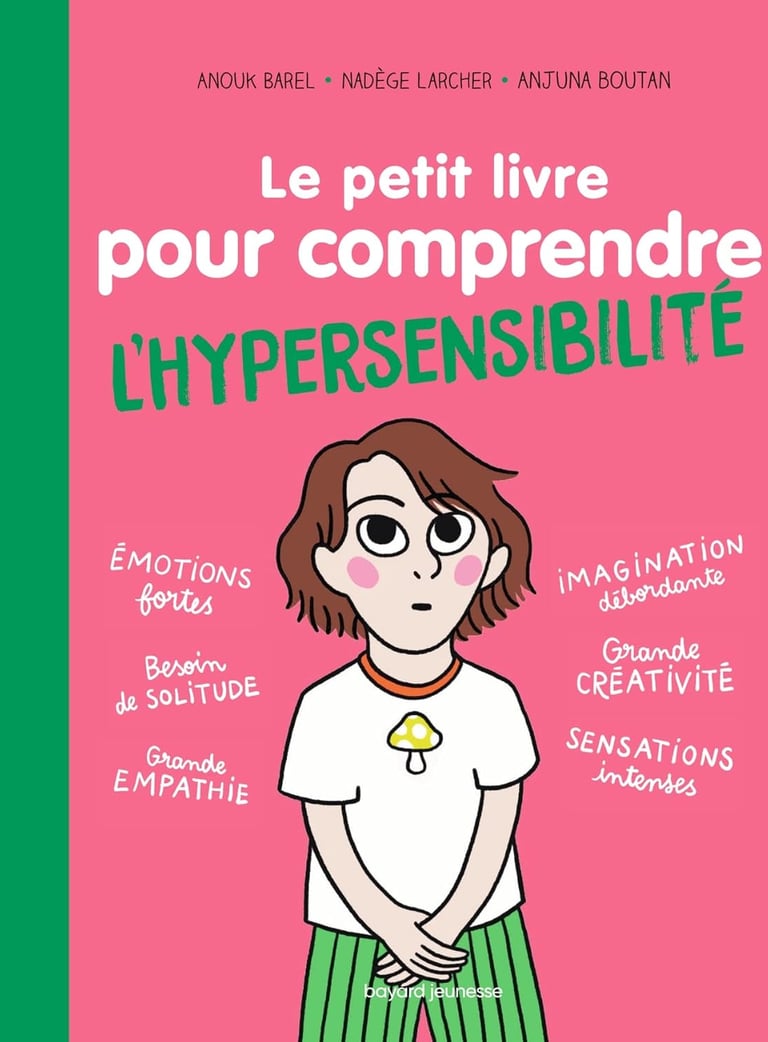 Première de couverture du documentaire Le petit livre pour comprendre l'hypersensibilité