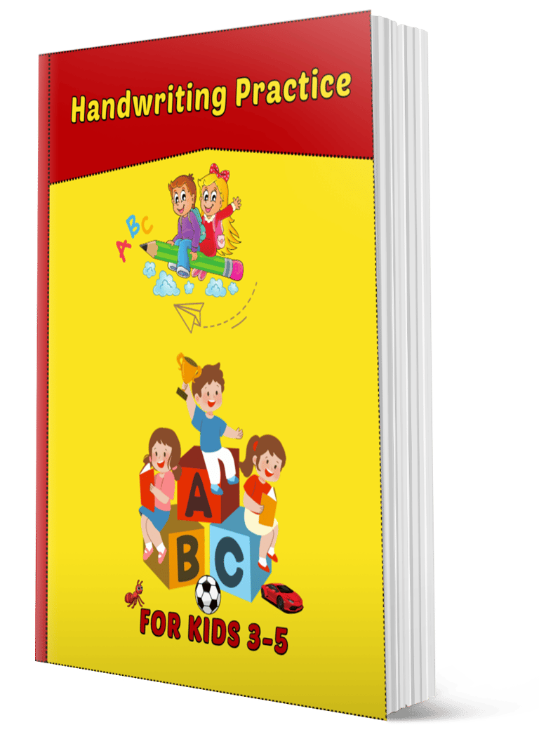 Handwriting Practice Book for Young Children