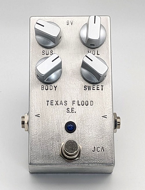 das jca texas flood s.e.  -  authentischer srv sound aus einem pedal