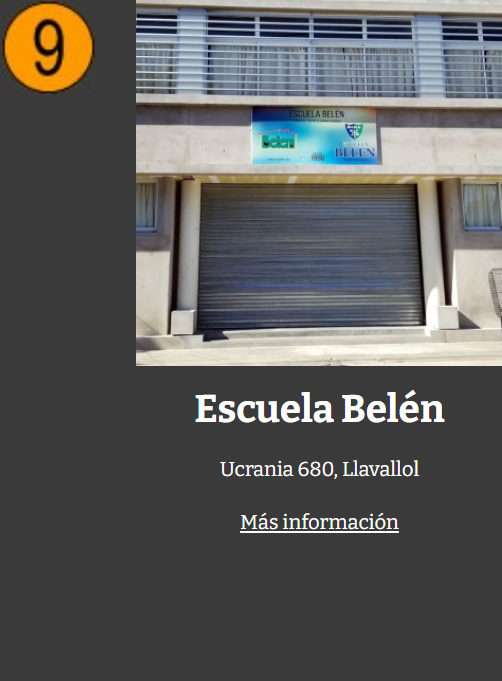 EP Escuela Primaria Belen Llavallol