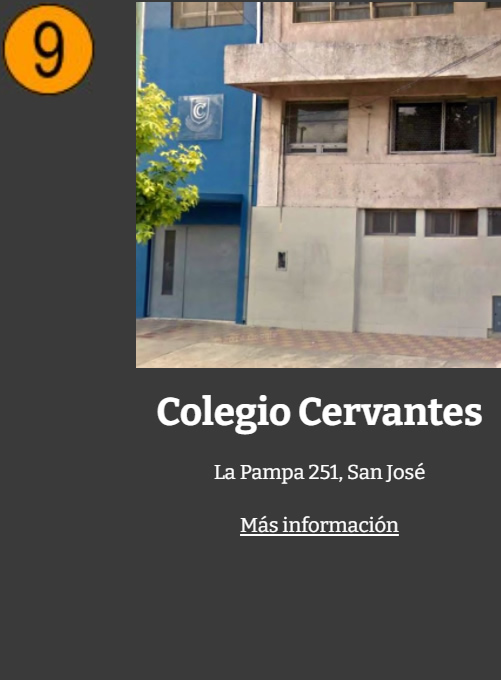EP Escuela Primaria Colegio Cervantes San Jose Temperley