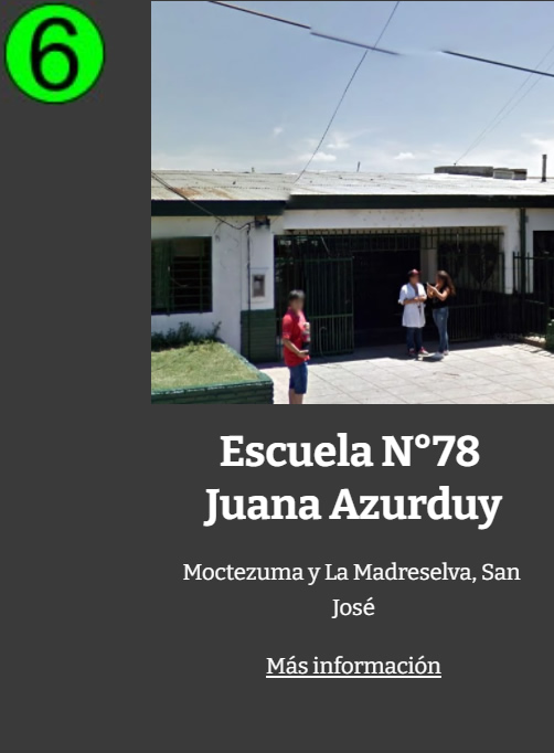 EP Escuela Primaria 78 San Jose Temperley