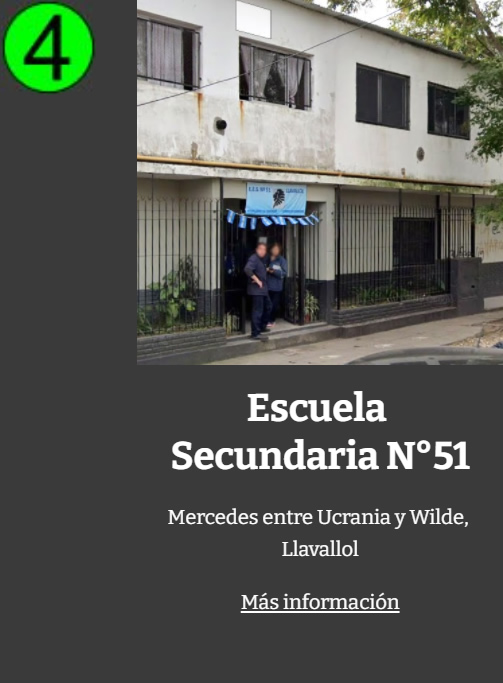 ES Escuela Secundaria 51 Llavallol