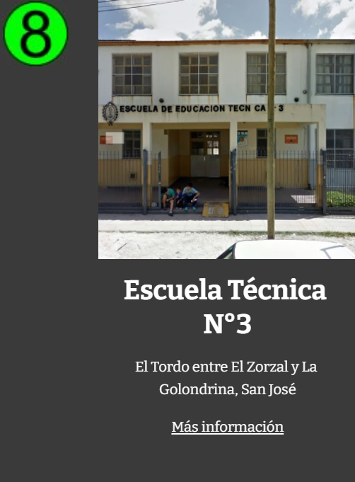 ET Escuela Tecnica 3 San Jose Temperley