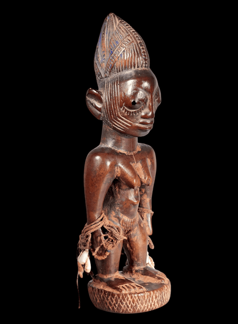 ibeji yoruba nigeria kishi oyo state master of the fleshy ears maitre des oreilles charnues 