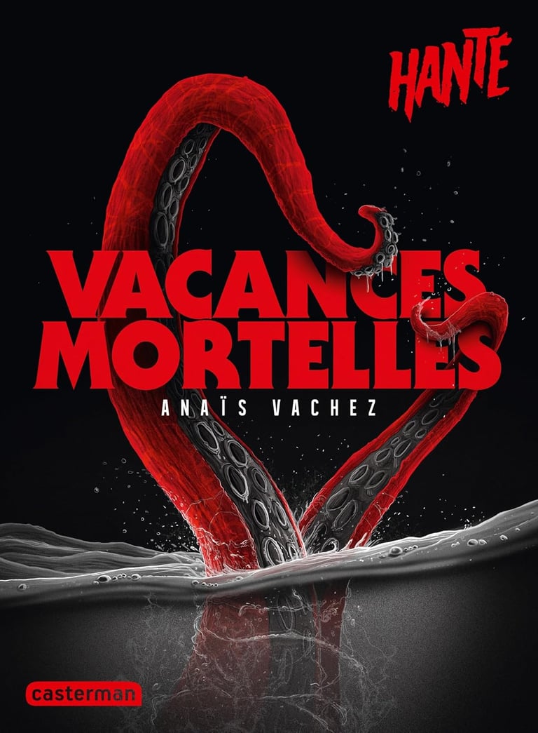 Première de couverture du roman Hanté : Vacances mortelles d'Anaïs Vachez