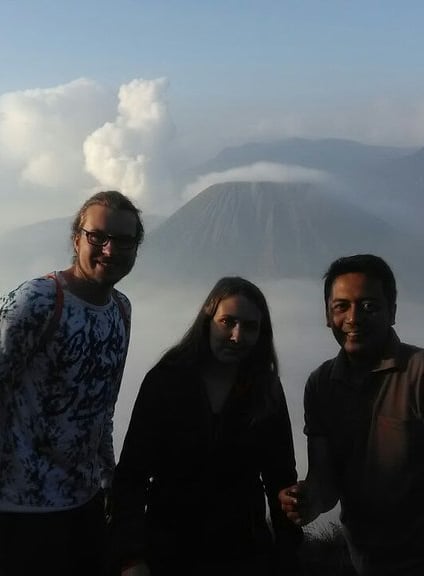 photo around Mount Bromo with valuable clients