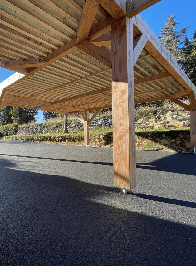 Pergolas carport aubenas