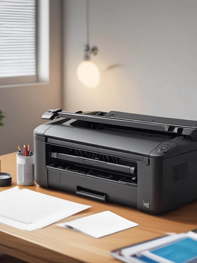 Close-up image of high-quality computer accessories like keyboards and mice glowing with blue backlight