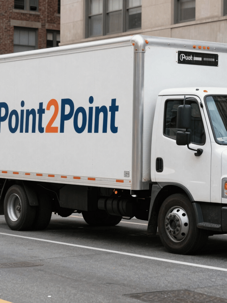 A professional-grade towing and recovery truck parked on a North American / US asphalt road, bright daytime lighting, crisp parchment-toned vehicle body with deep ripe crimson lettering, clean and modern composition.