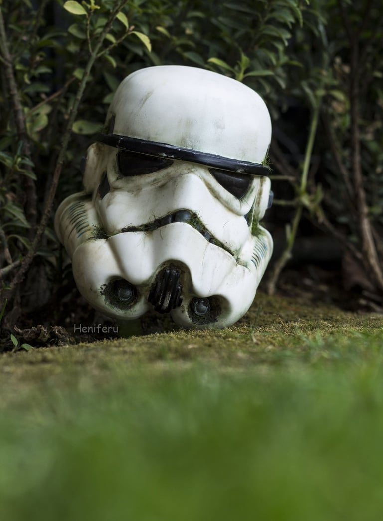 Heniferu custom casco helmet stormtrooper