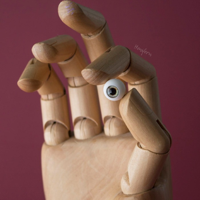 Heniferu ojo bola realista bjd