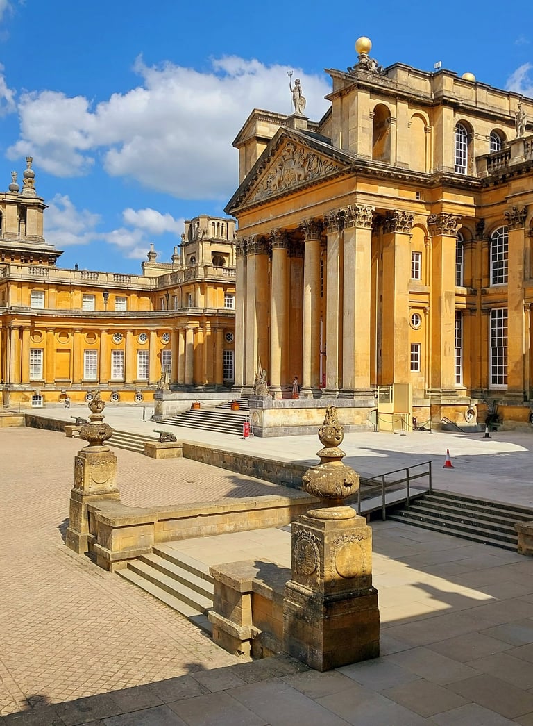 Private tours to Blenhem Palace UNSCO world heritage site from London