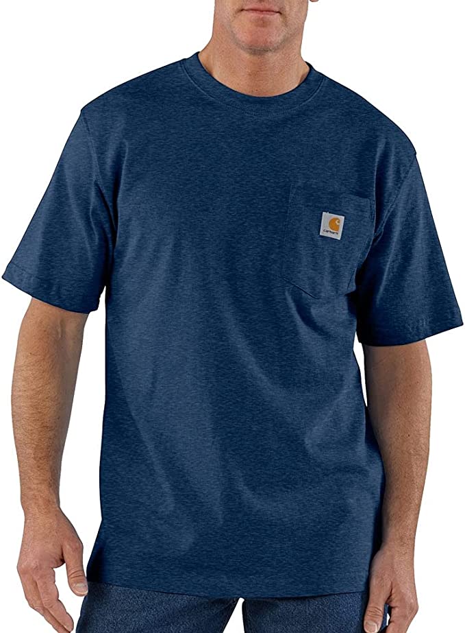 Carhartt Men's Loose Fit Heavyweight Short-Sleeve Pocket T-Shirt 