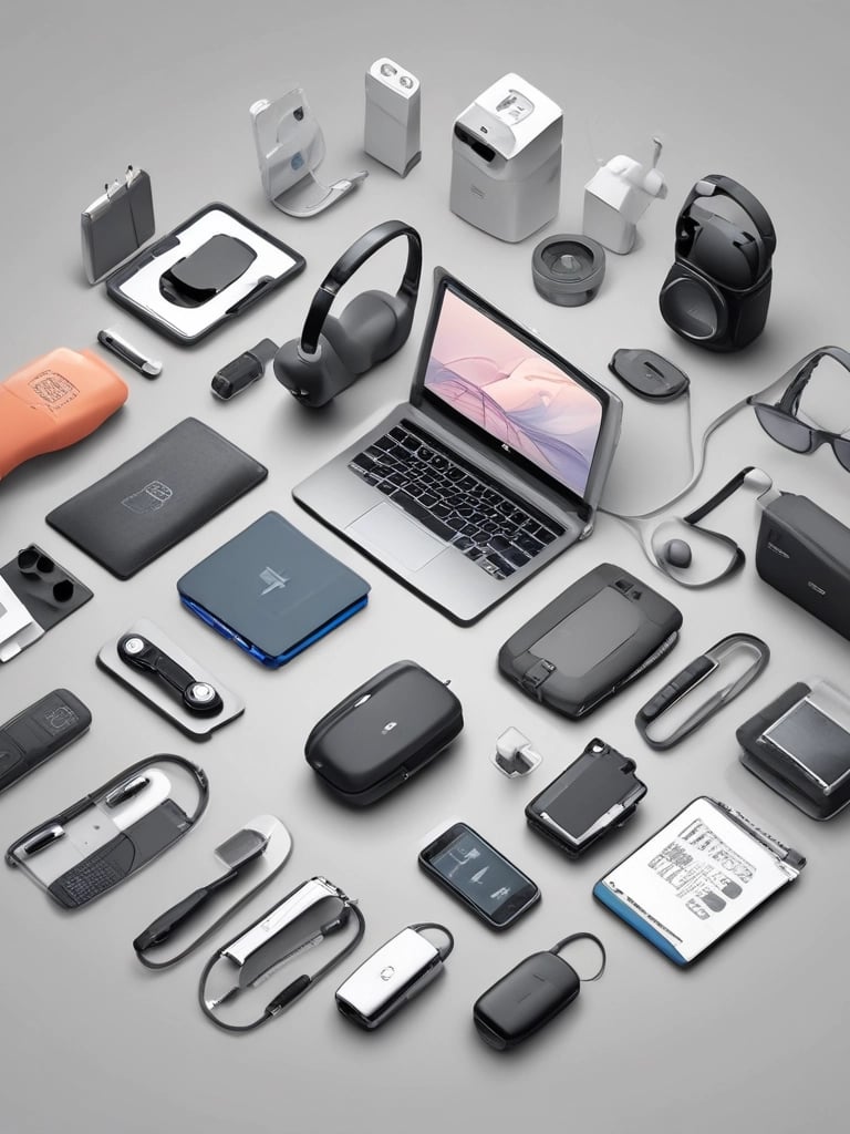 A stylish collection of home appliances ready for sale.