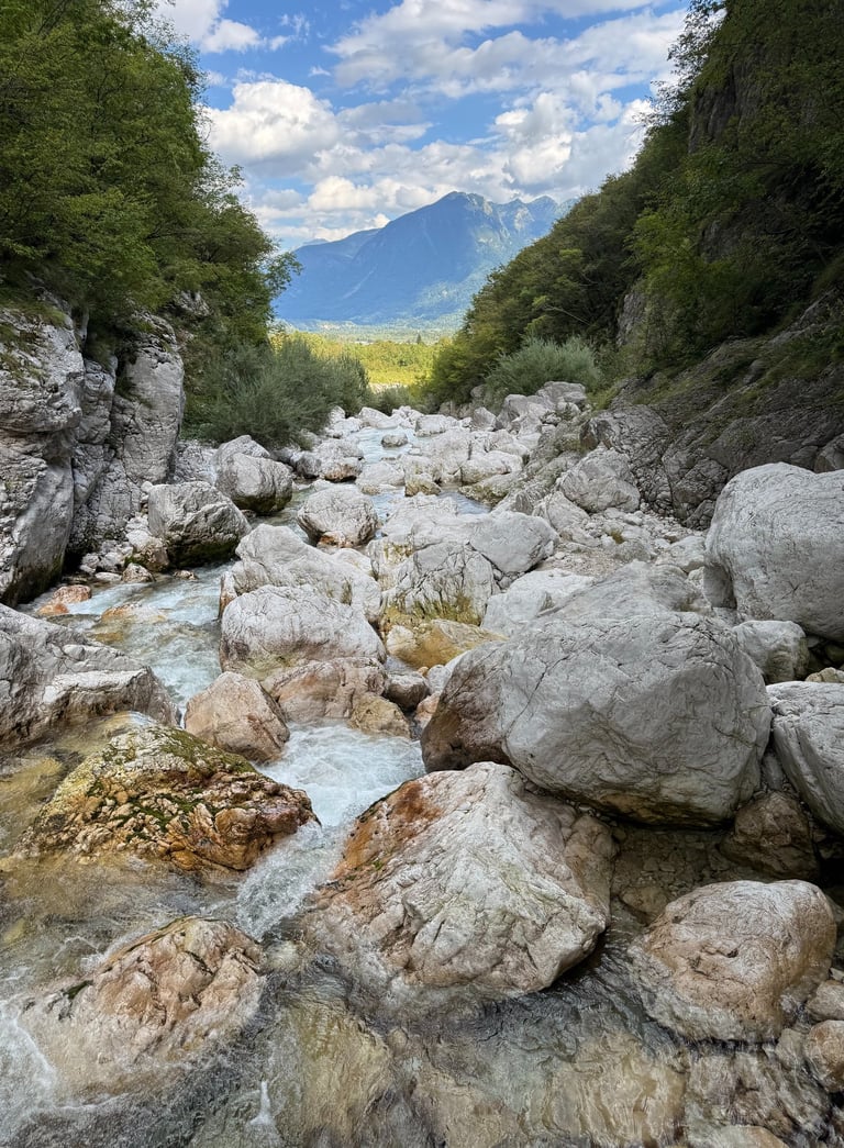 Slovénie - Cascade de Boka