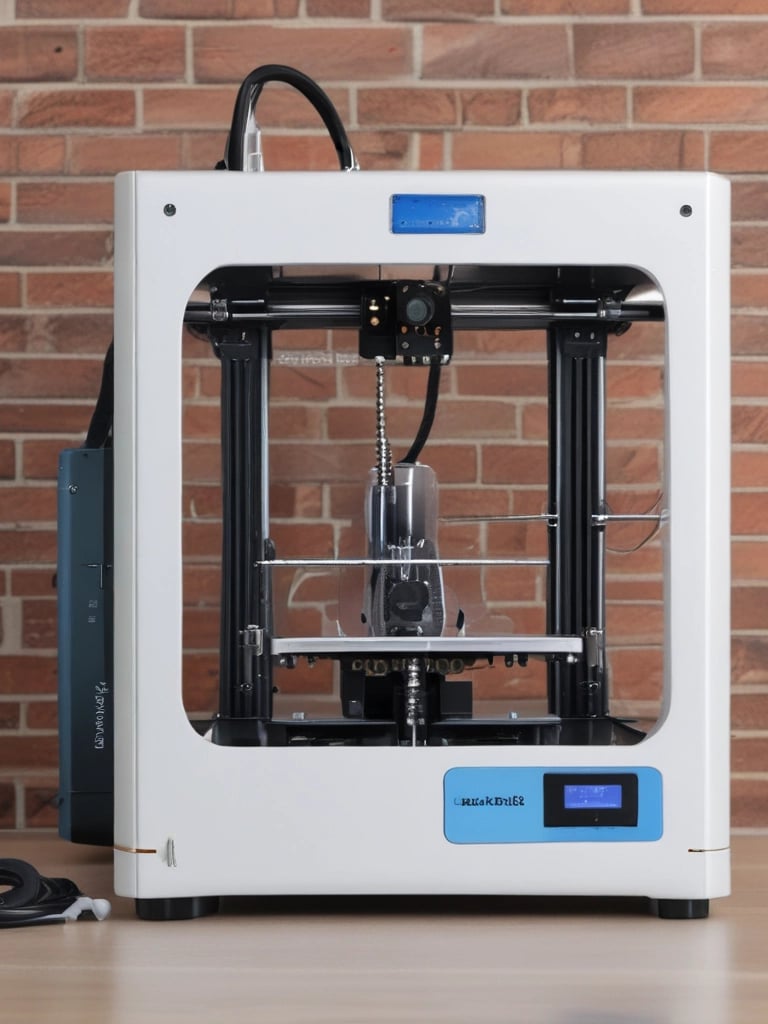 Close-up of a 3D printed boat cleat in marine blue on a wooden dock.