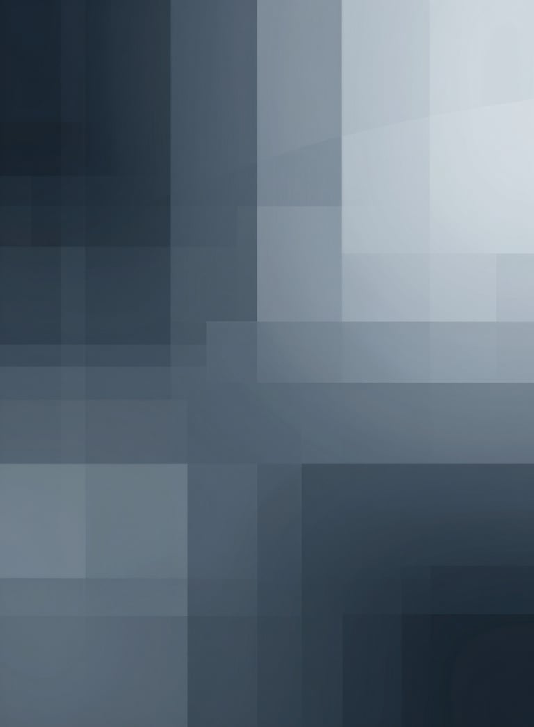 An abstract, professional background featuring architectural lines and translucent overlays in #0A1C29 and #7B9DAA, symbolizing stability and expertise.