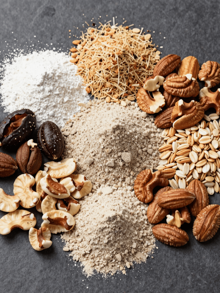 Close-up of vibrant fresh fruits arranged on a rustic wooden table.