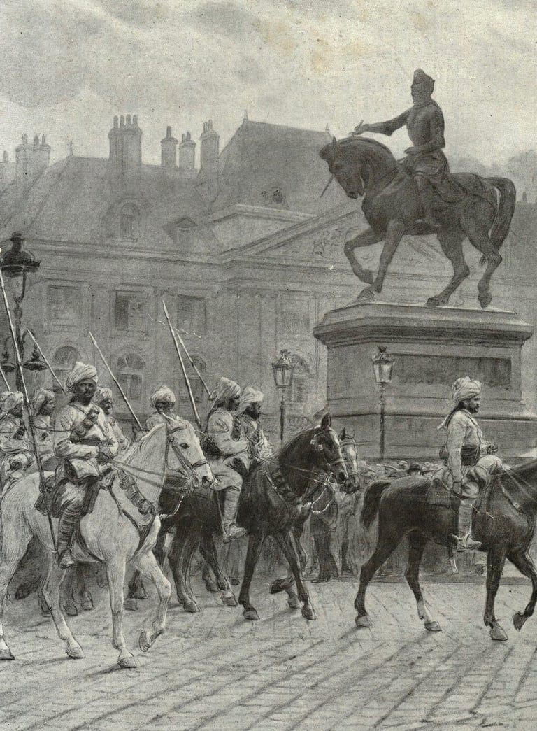 Lanciers du Bengale à Orléans