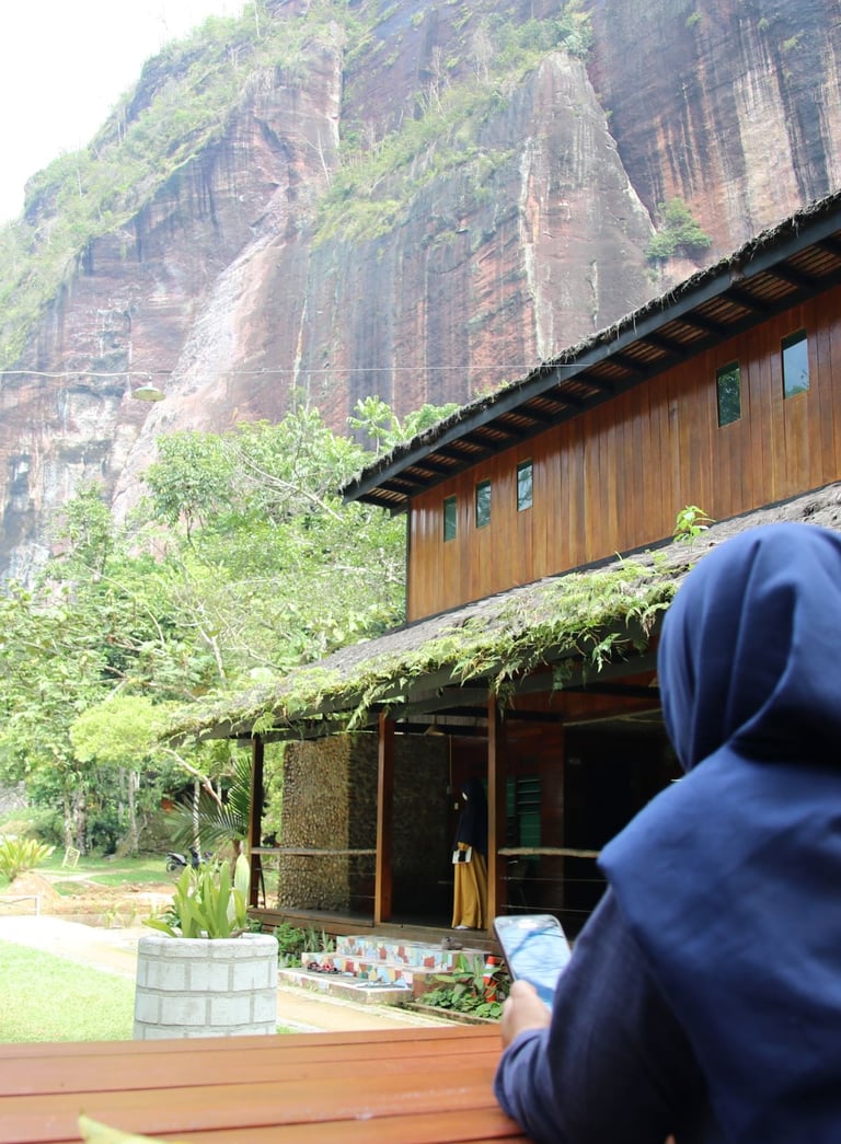 View Lembah Harau resort, Geopark ranah Minang