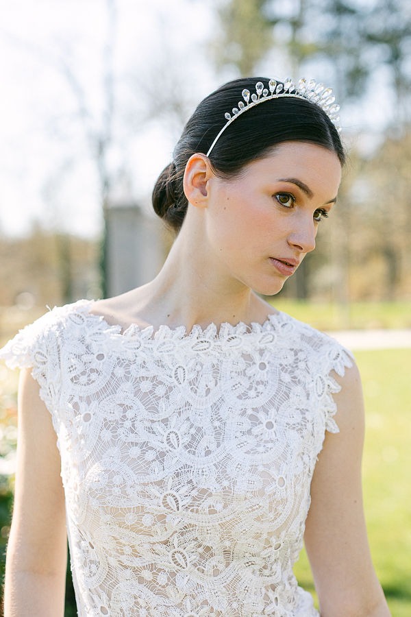 A line lace wedding dress brussels