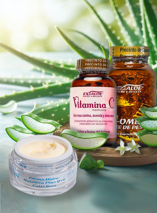 La vitamina C y los omegas esenciales para la salud