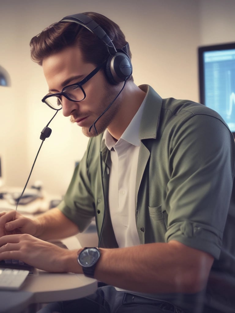 A variety of POS hardware including barcode scanners, receipt printers, and cash registers.