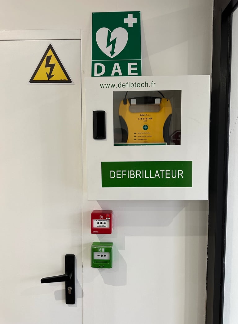 Défibrillateur Lyon