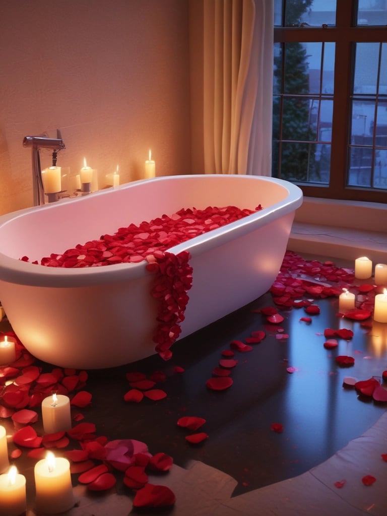 A candle labeled 'Aromatherapy Stress Relief' with eucalyptus and spearmint essential oils. The design includes a mortar and pestle illustration, creating a soothing and relaxing atmosphere.