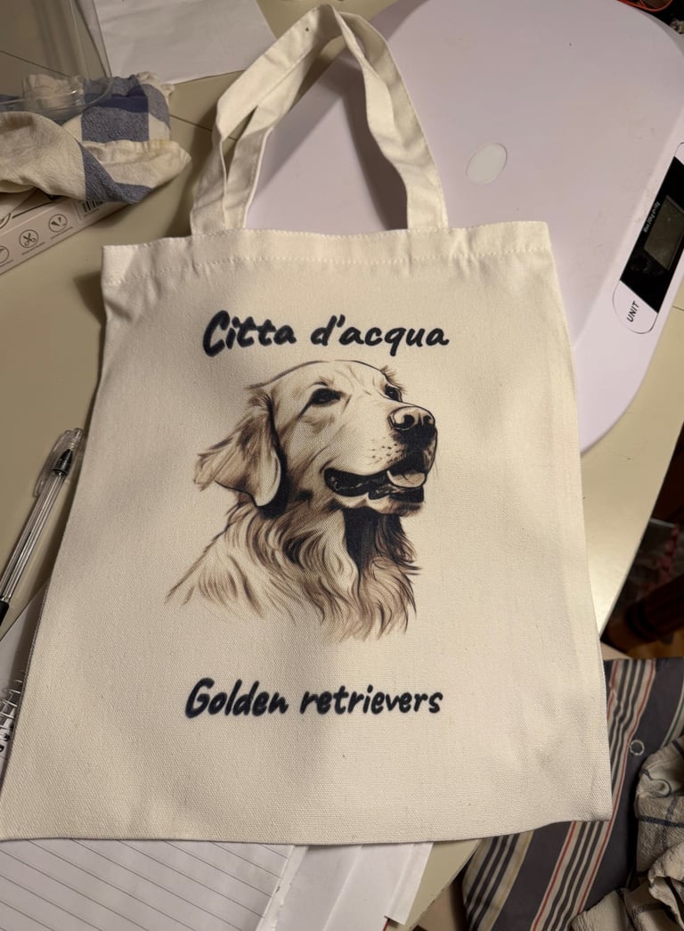 Città d'acqua (citty of water) Golden retrievers