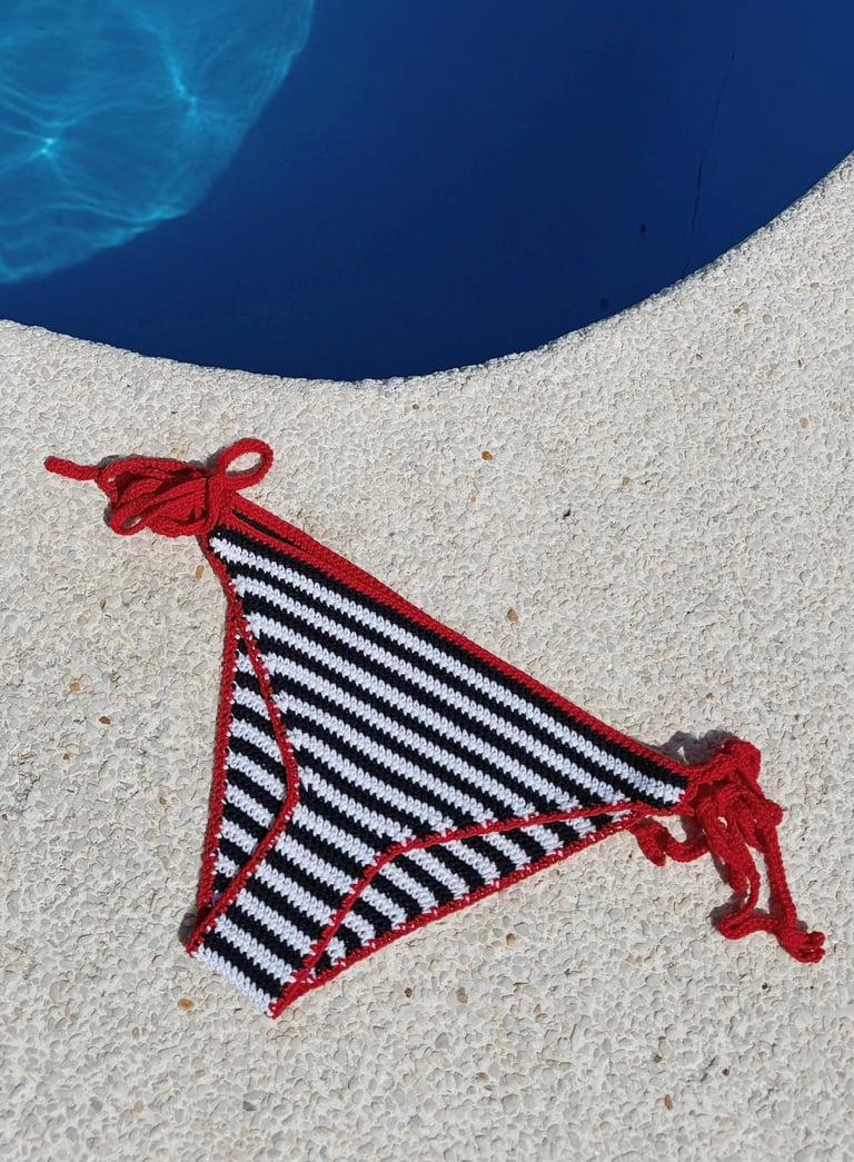 tutoriales tejer crochet bikinis